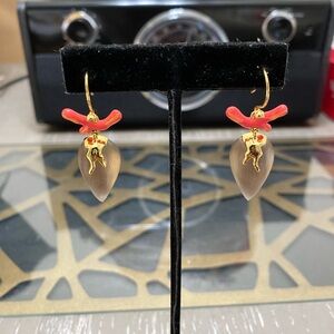 Alexis Bittar Aquatic Dreams Coral Drop Earrings - Warm Grey